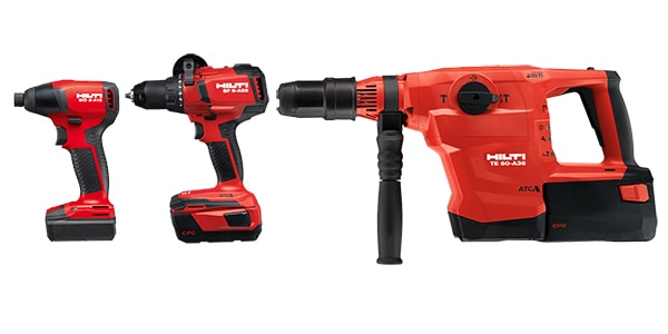 喜利得電池適用于12 V、22 V及36 V無(wú)線工具平臺(tái)